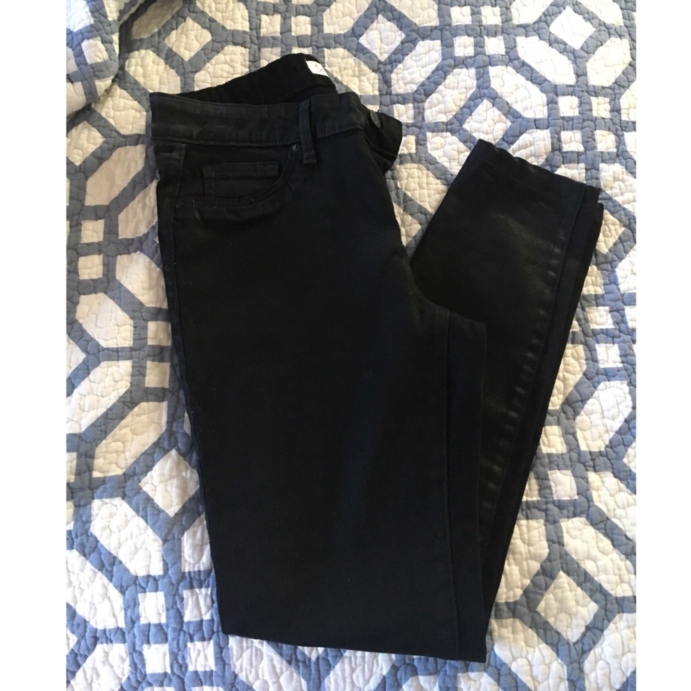 Super skinny black jeans